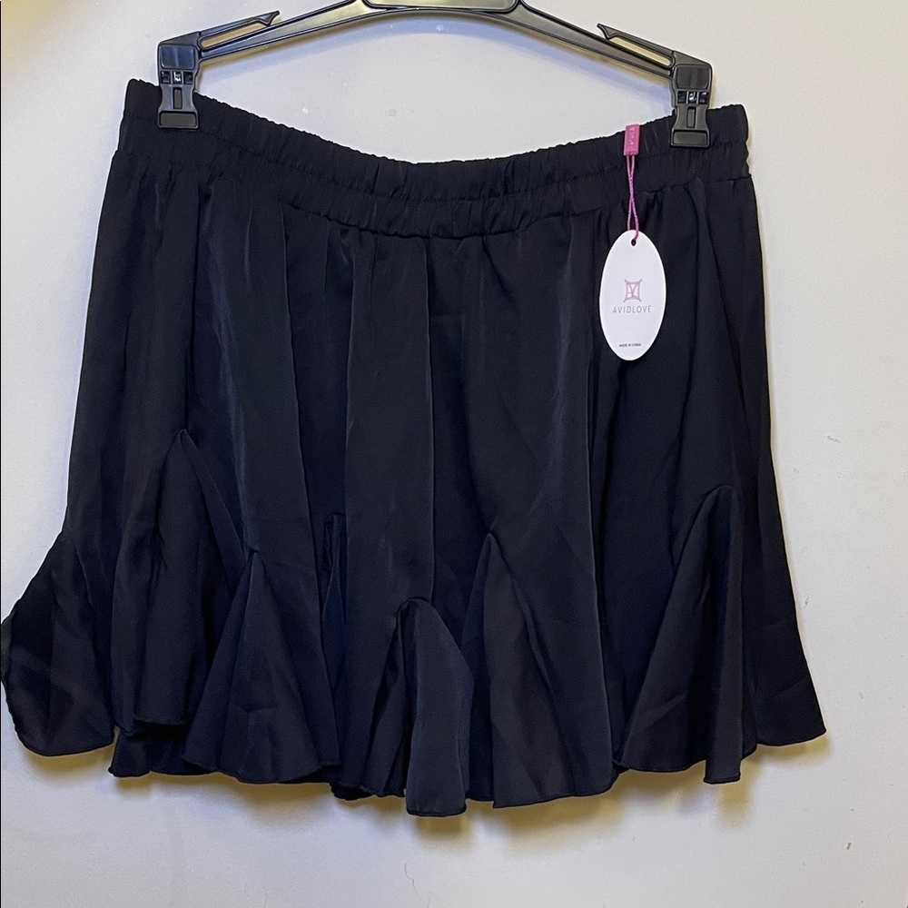 Avidlove Black Mini Skirt